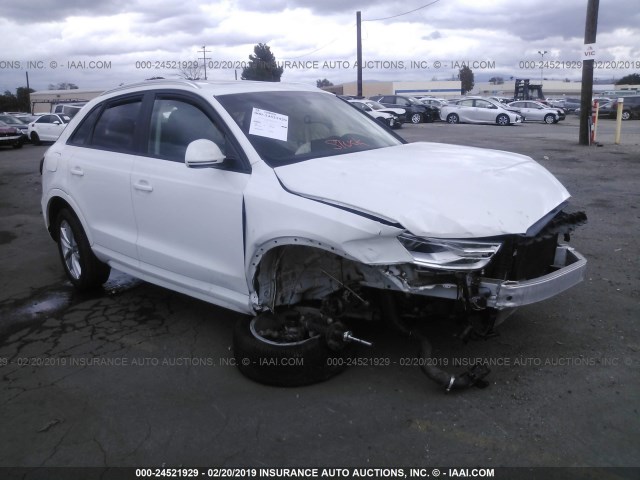 WA1BCCFS3HR015183 - 2017 AUDI Q3 PREMIUM WHITE photo 1