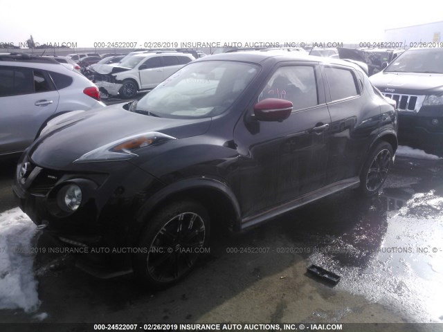 JN8AF5MV1FT556061 - 2015 NISSAN JUKE S/SV/SL/NISMO BLACK photo 2