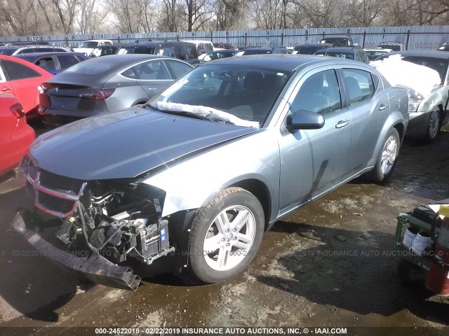 1B3CC1FB7AN231793 - 2010 DODGE AVENGER EXPRESS GRAY photo 2