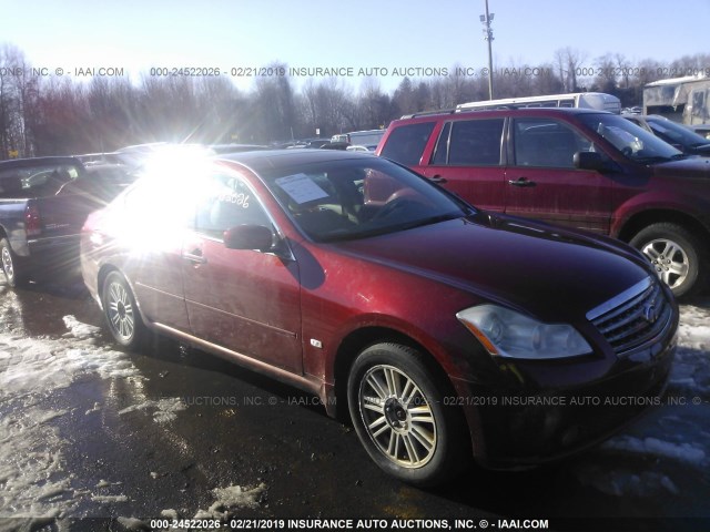 JNKAY01F27M450914 - 2007 INFINITI M35 SPORT RED photo 1