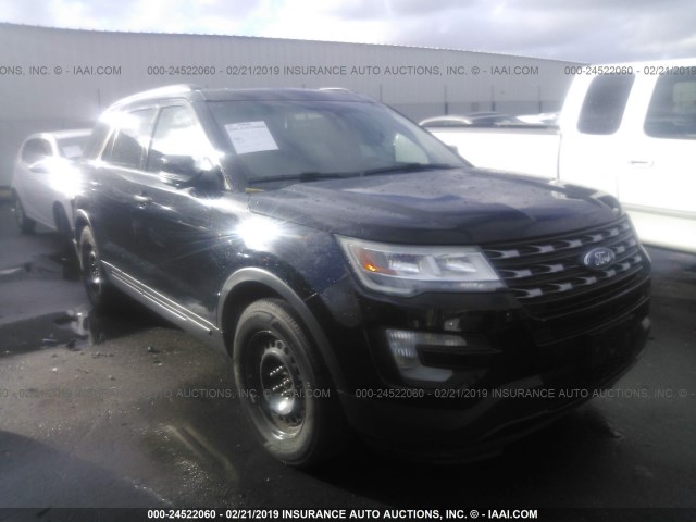 1FM5K7F83GGC06710 - 2016 FORD EXPLORER LIMITED BLACK photo 1