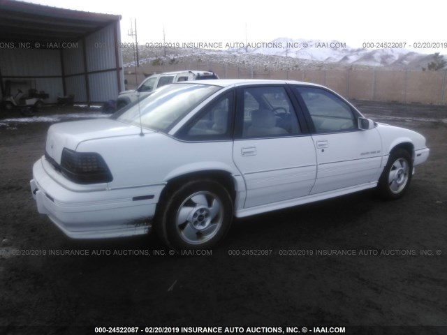 1G2WJ52M9TF245017 - 1996 PONTIAC GRAND PRIX SE თეთრი ფოტო 4