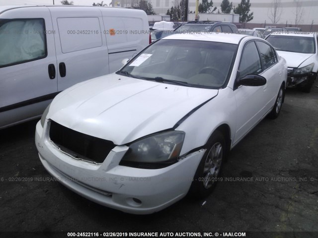 1N4AL11D16C159626 - 2006 NISSAN ALTIMA S/SL WHITE photo 2