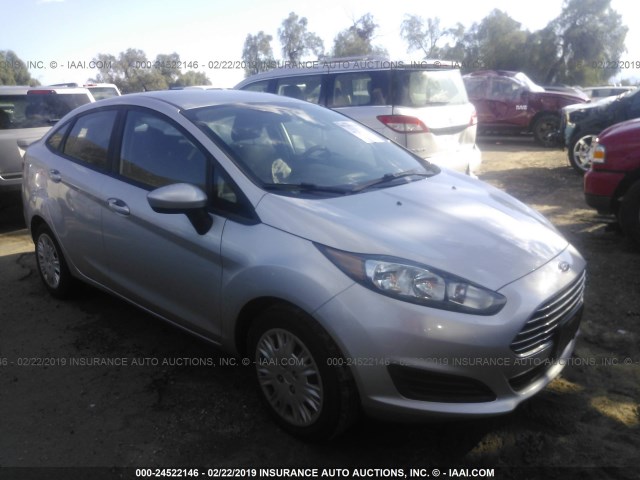 3FADP4AJ6FM146376 - 2015 FORD FIESTA S SILVER photo 1