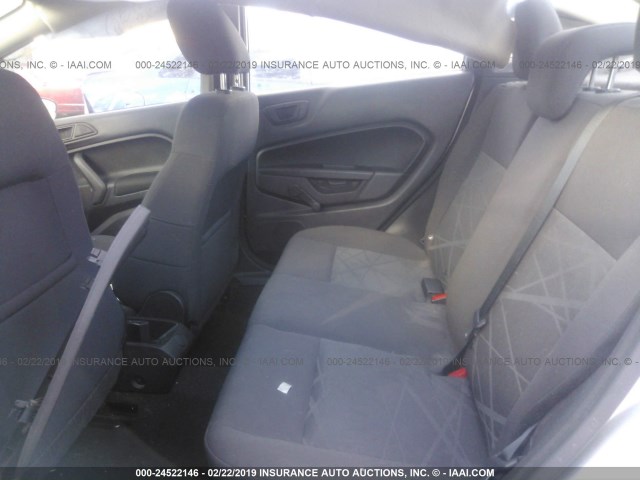 3FADP4AJ6FM146376 - 2015 FORD FIESTA S SILVER photo 8