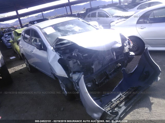 JN8AS5MT5DW522422 - 2013 NISSAN ROGUE S/SV SILVER photo 1