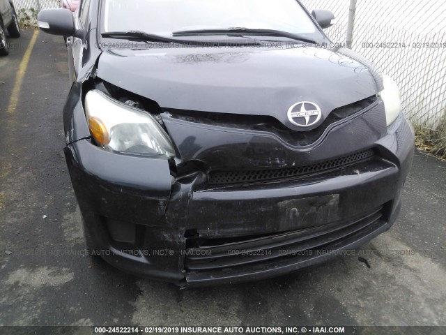 JTKKU10448J022586 - 2008 TOYOTA SCION XD BLACK photo 6