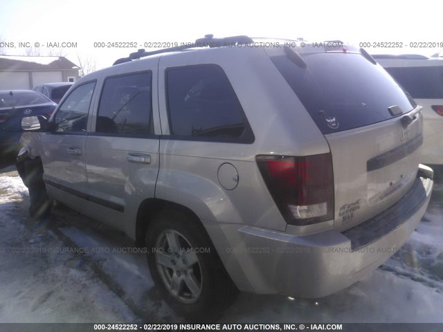1J8GR48KX7C579601 - 2007 JEEP GRAND CHEROKEE LAREDO/COLUMBIA/FREEDOM 金色 照片 3