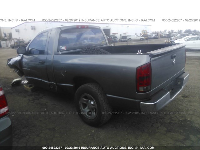 1D7HA16KX6J231799 - 2006 DODGE RAM 1500 ST GRAY photo 3