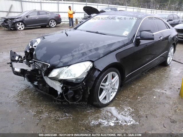 WDDKJ7CB2AF046767 - 2010 MERCEDES-BENZ E 550 BLACK photo 2