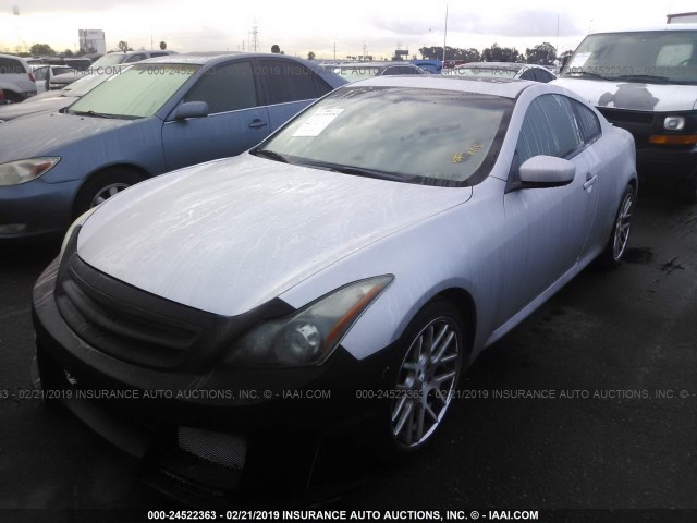 JN1CV6EK4CM420016 - 2012 INFINITI G37 SPORT SILVER photo 2