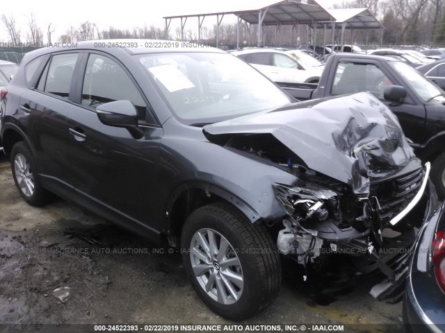 JM3KE2BYXG0727575 - 2016 MAZDA CX-5 SPORT GRAY photo 1