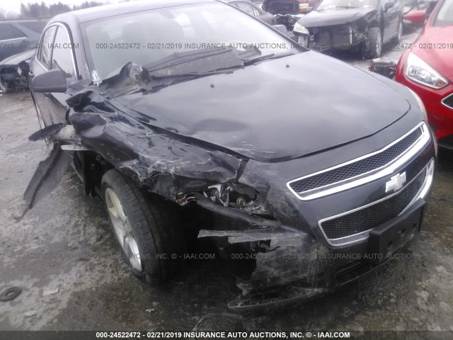 1G1ZB5E12BF229188 - 2011 CHEVROLET MALIBU LS BLACK photo 6