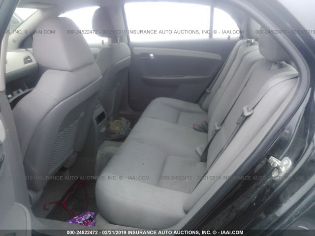 1G1ZB5E12BF229188 - 2011 CHEVROLET MALIBU LS BLACK photo 8