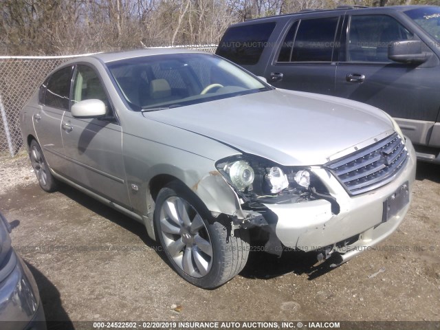 JNKAY01E66M111174 - 2006 INFINITI M35 SPORT GRAY photo 1