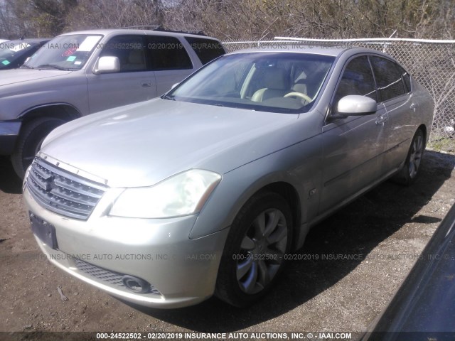 JNKAY01E66M111174 - 2006 INFINITI M35 SPORT GRAY photo 2