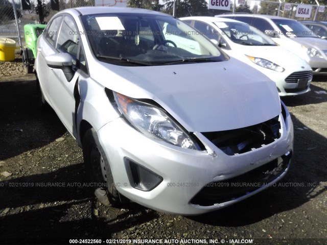 3FADP4AJ3DM215036 - 2013 FORD FIESTA S SILVER photo 1