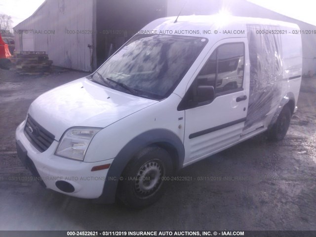 NM0LS6BN1DT168492 - 2013 FORD TRANSIT CONNECT XLT WHITE photo 2