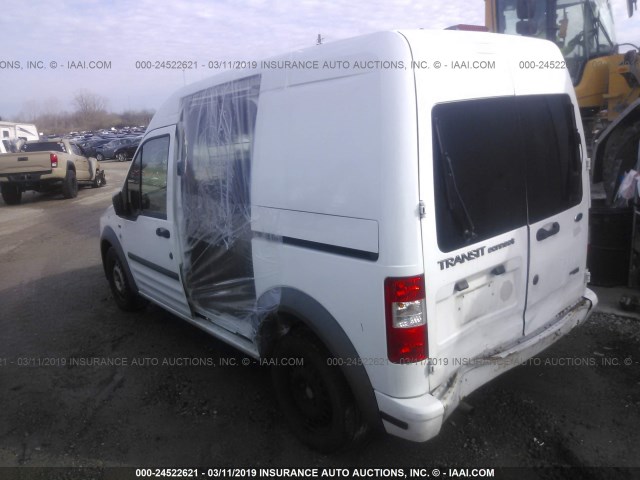 NM0LS6BN1DT168492 - 2013 FORD TRANSIT CONNECT XLT WHITE photo 3