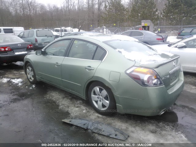 1N4AL21E37C197729 - 2007 NISSAN ALTIMA 2.5/2.5S GREEN photo 3