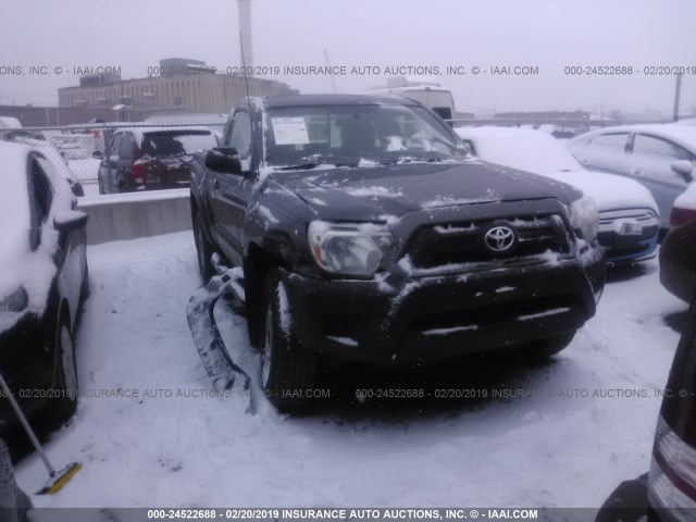 5TFPX4EN0DX013544 - 2013 TOYOTA TACOMA GRAY photo 1