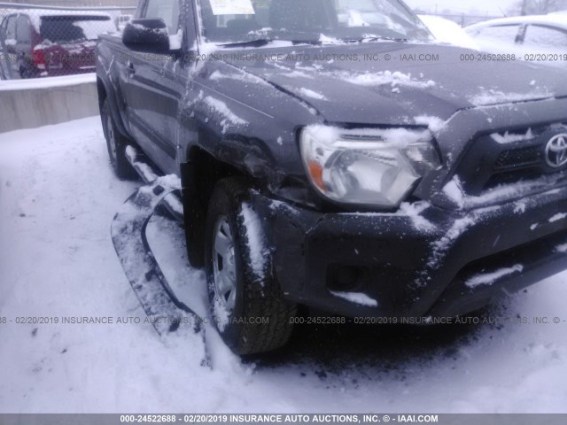 5TFPX4EN0DX013544 - 2013 TOYOTA TACOMA GRAY photo 6