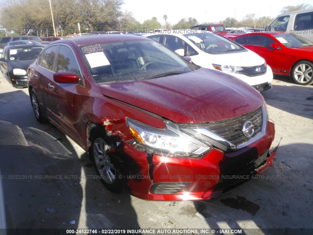 1N4AL3AP0GN387306 - 2016 NISSAN ALTIMA 2.5/S/SV/SL/SR RED photo 1