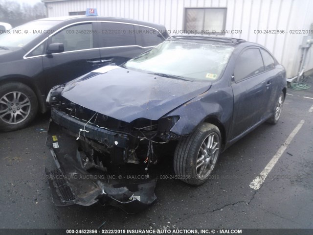 JTKDE177360093464 - 2006 TOYOTA SCION TC ლურჯი ფოტო 2