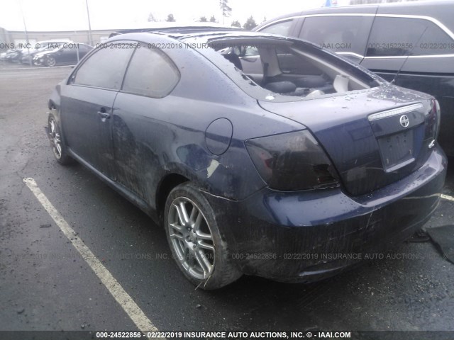 JTKDE177360093464 - 2006 TOYOTA SCION TC ლურჯი ფოტო 3