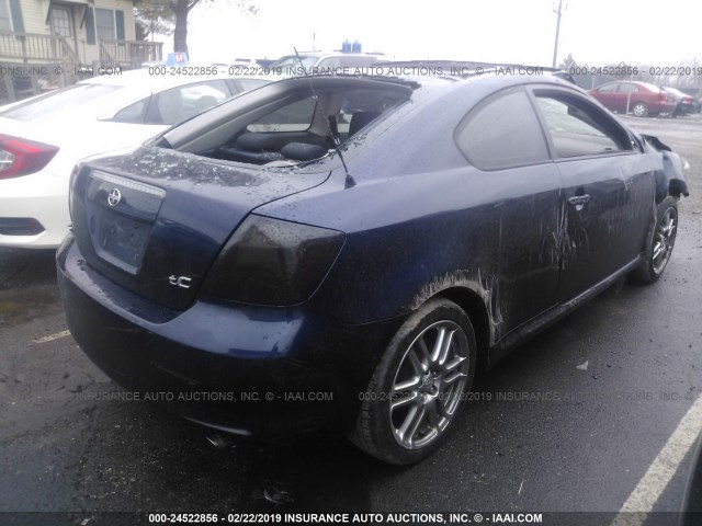 JTKDE177360093464 - 2006 TOYOTA SCION TC ლურჯი ფოტო 4