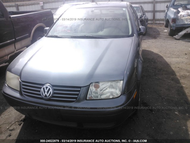 3VWTH69MX3M050935 - 2003 VOLKSWAGEN JETTA GLX GRAY photo 2