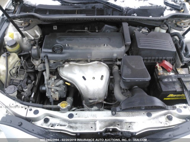 4T1BE46K39U375487 - 2009 TOYOTA CAMRY SE/LE/XLE 银色 照片 10