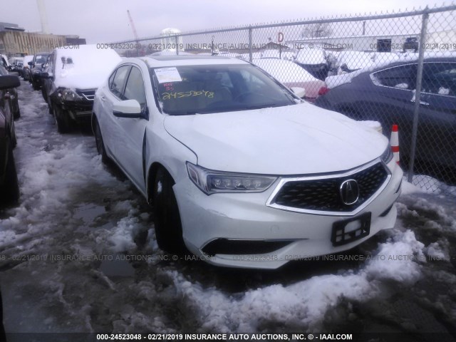 19UUB1F37JA002649 - 2018 ACURA TLX WHITE photo 1