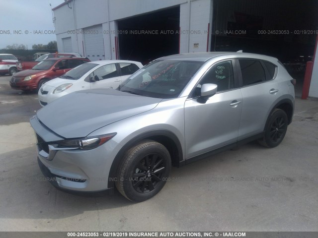 JM3KFACM0J0348224 - 2018 MAZDA CX-5 TOURING SILVER photo 2