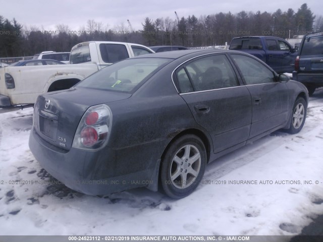 1N4AL11D66N435545 - 2006 NISSAN ALTIMA S/SL GRAY photo 4