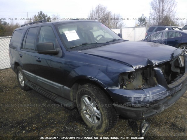 1FMPU16536LA45254 - 2006 FORD EXPEDITION XLT BLUE photo 1