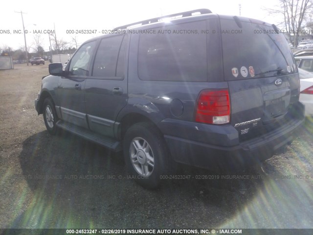 1FMPU16536LA45254 - 2006 FORD EXPEDITION XLT BLUE photo 3