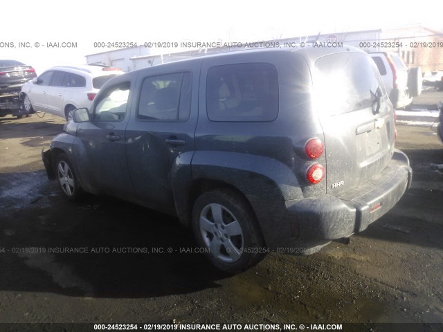 3GNBAAFW6BS544013 - 2011 CHEVROLET HHR LS Сұр фото 3
