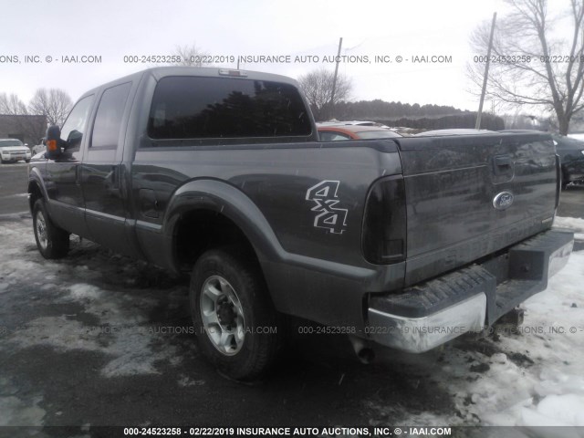 1FT7W2B64GEA05340 - 2016 FORD F250 SUPER DUTY GRAY photo 3