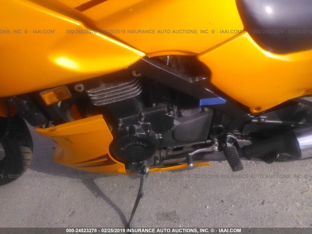 JKAEXVD137A106586 - 2007 KAWASAKI EX500 D ORANGE photo 9