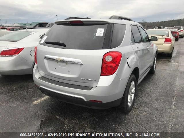 2CNALDEC8B6274333 - 2011 CHEVROLET EQUINOX LT SILVER photo 4