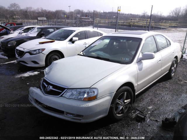 19UUA56633A050818 - 2003 ACURA 3.2TL WHITE photo 2