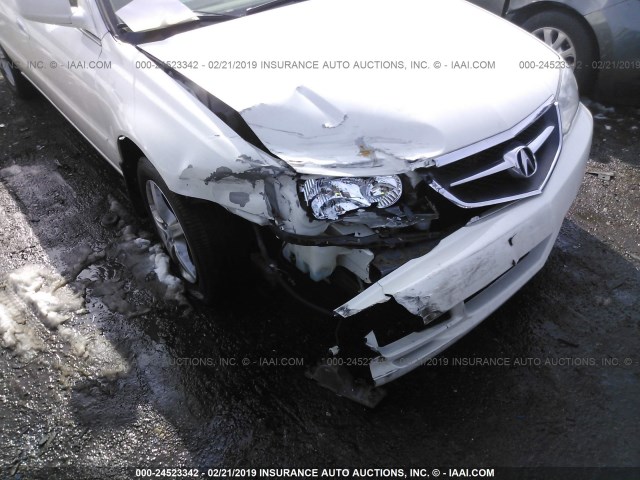 19UUA56633A050818 - 2003 ACURA 3.2TL WHITE photo 6