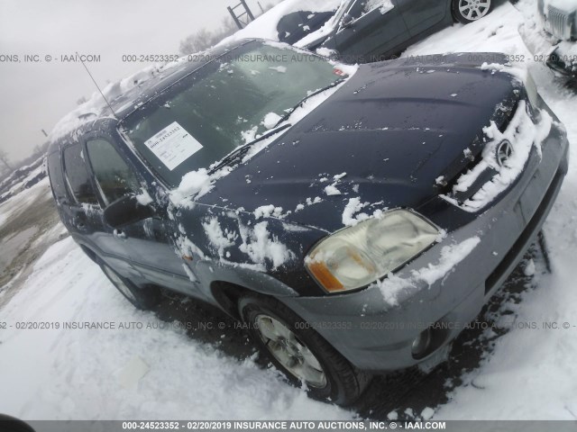 4F2YU091X2KM38373 - 2002 MAZDA TRIBUTE LX/ES BLUE photo 1