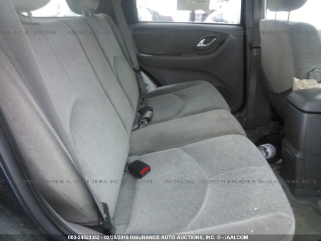 4F2YU091X2KM38373 - 2002 MAZDA TRIBUTE LX/ES BLUE photo 8