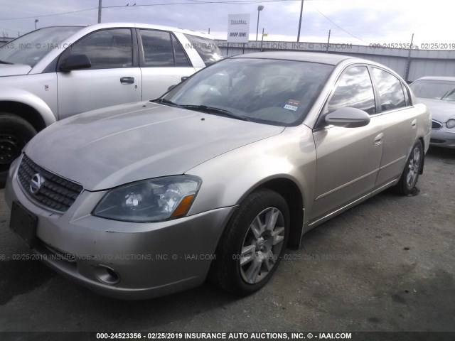 1N4AL11D96C269825 - 2006 NISSAN ALTIMA S/SL TAN photo 2