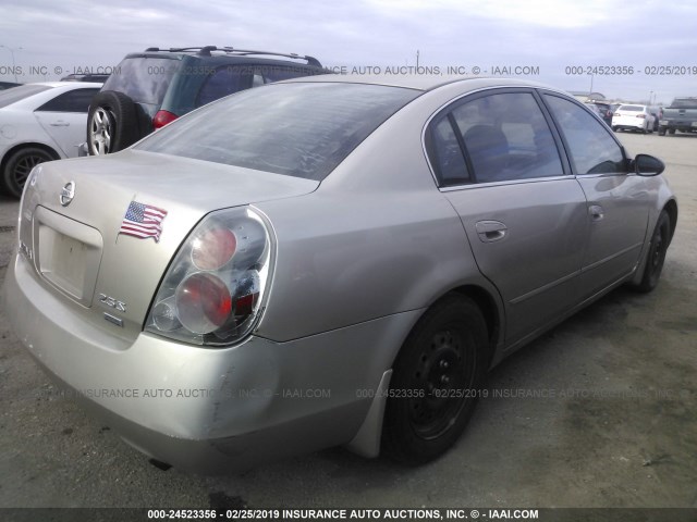 1N4AL11D96C269825 - 2006 NISSAN ALTIMA S/SL TAN photo 4