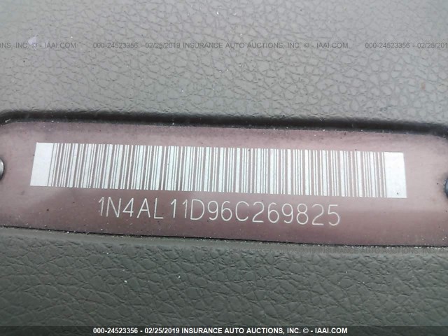 1N4AL11D96C269825 - 2006 NISSAN ALTIMA S/SL TAN photo 9