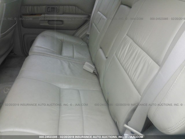 JNRDR09Y53W301087 - 2003 INFINITI QX4 GRAY photo 8