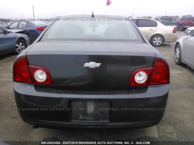 1G1ZB5EB7A4157911 - 2010 CHEVROLET MALIBU LS GRAY photo 6